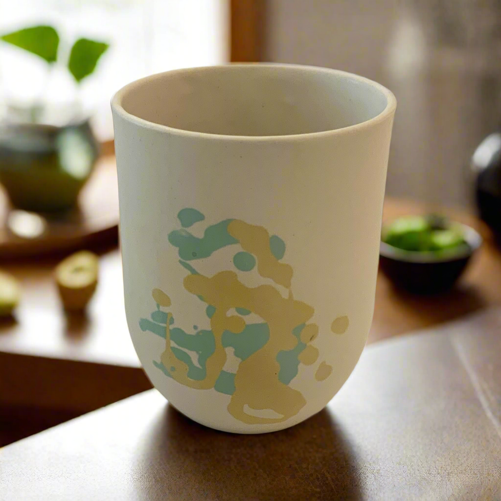 Large ceramic cup