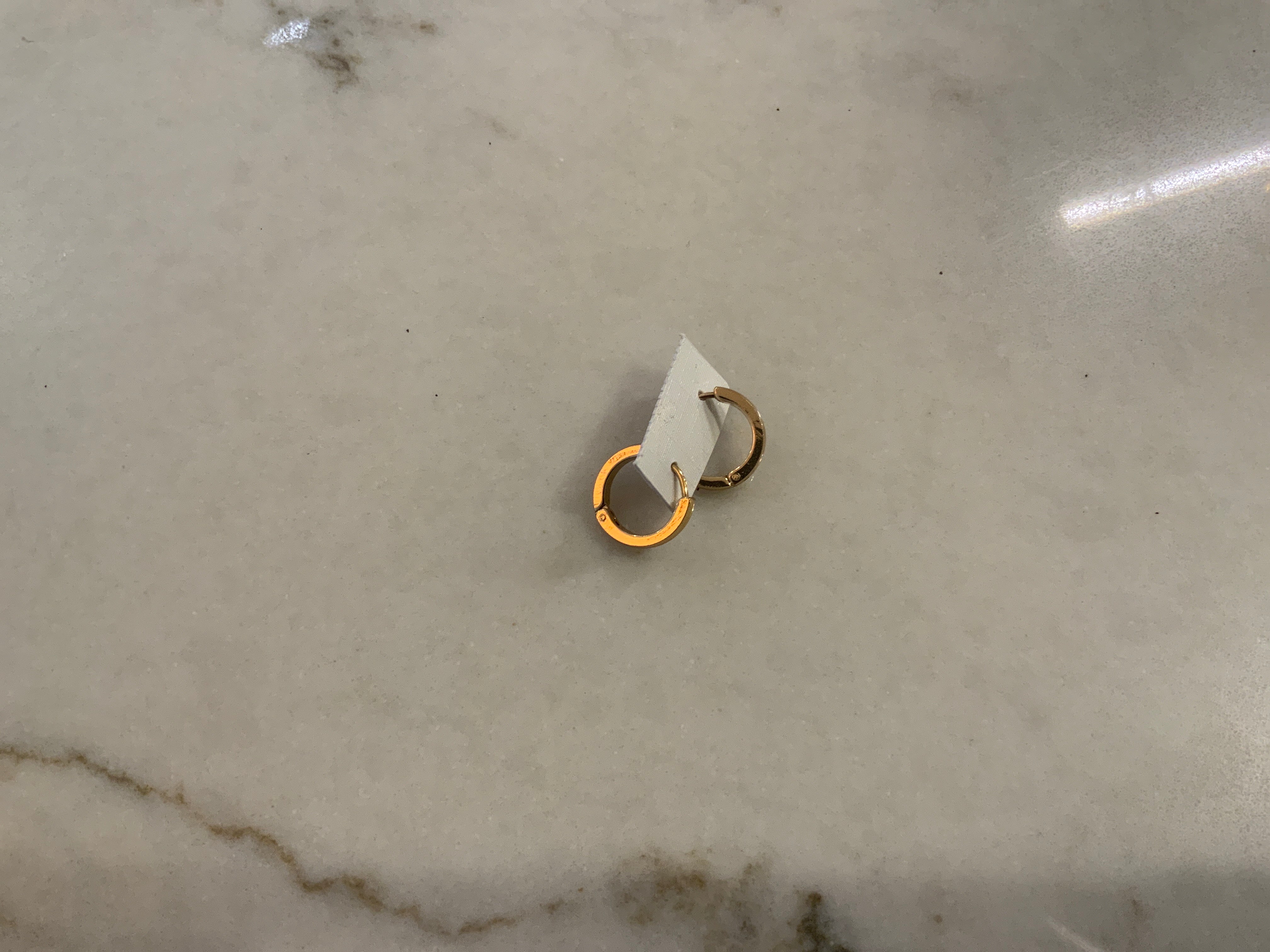 Brass Hoops - Brass Hoop Earrings