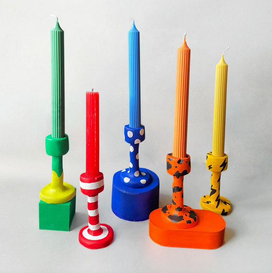 Funky Candle Holders