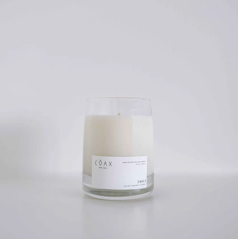 [ SLC ] Candles Sea Salt. Lavender. Cotton.