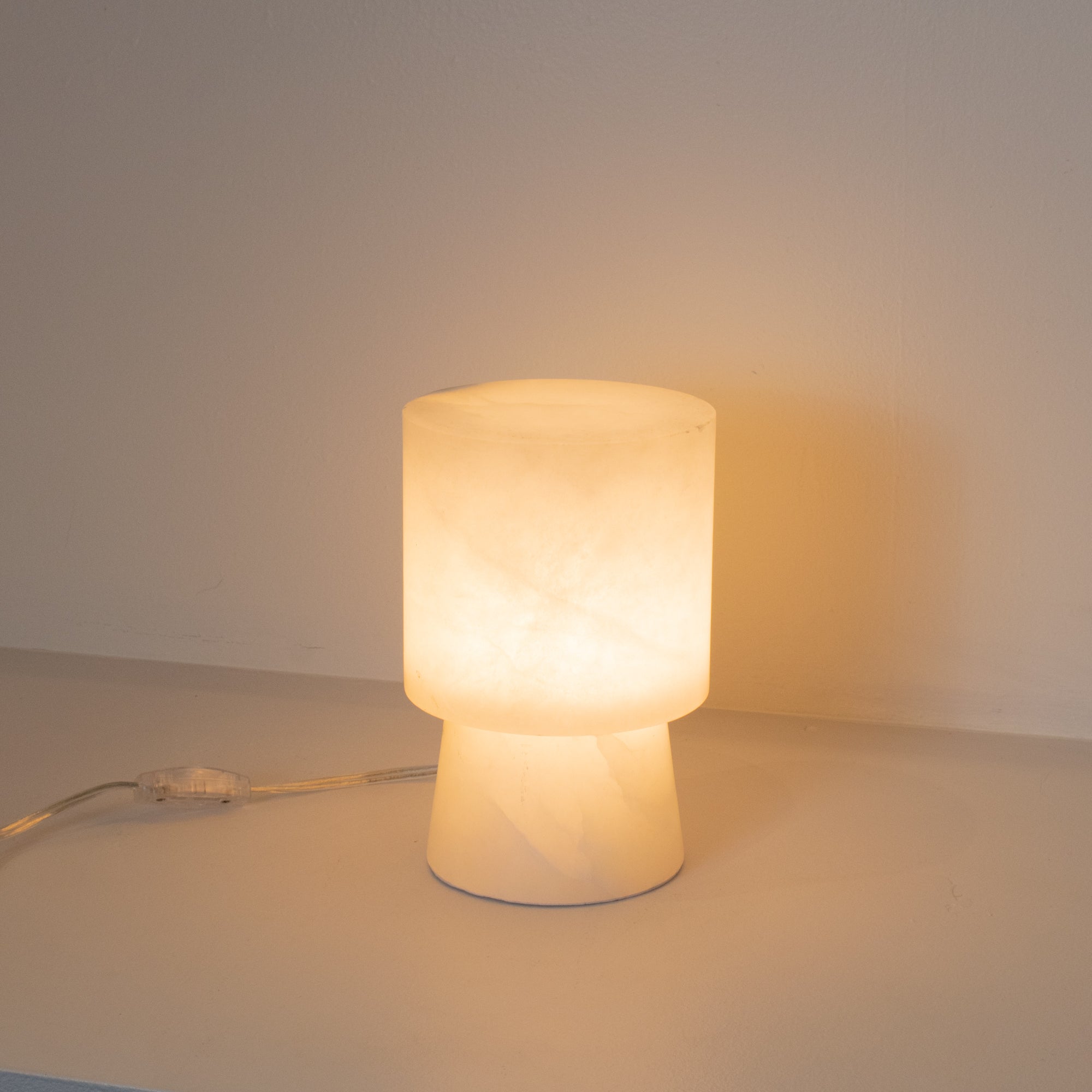 Alabaster Uplight (8.5" H x 5.75" W)